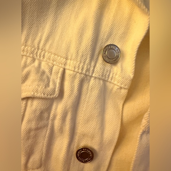 H&M Off-White Denim Jacket - Picture 3 of 4